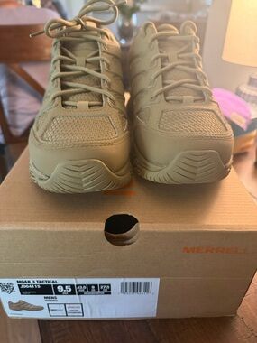 Merrell Men's MOAB 3 Tactical Boots in Coyote (New)
